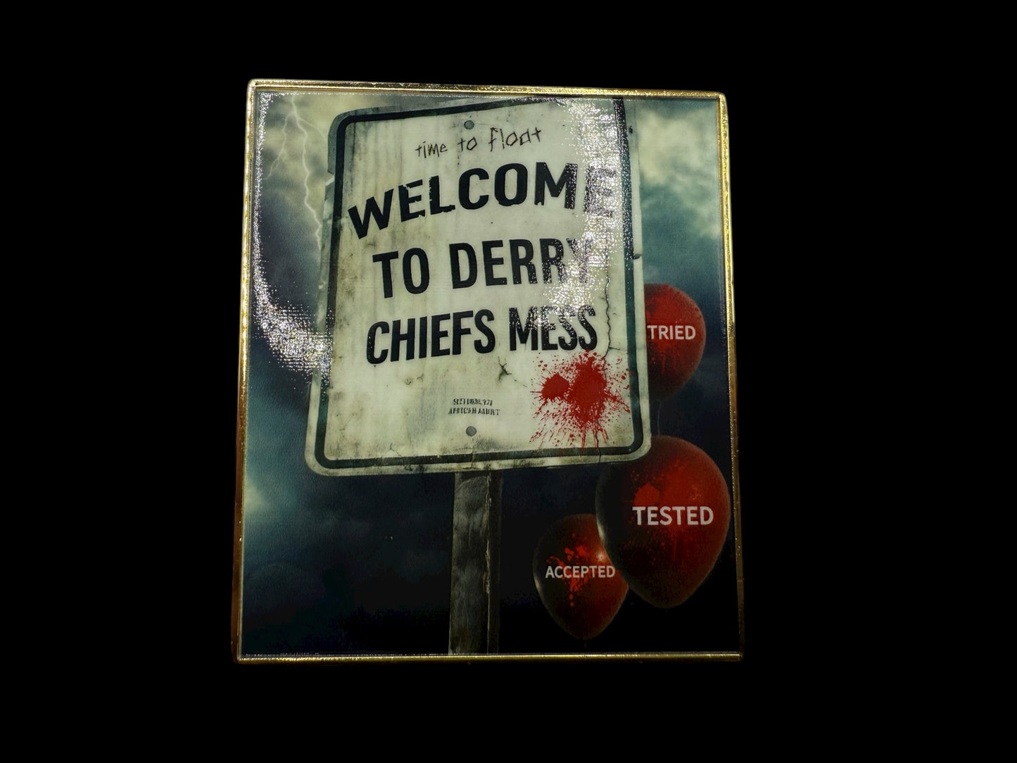 Time to Float Derry Chiefs Mess