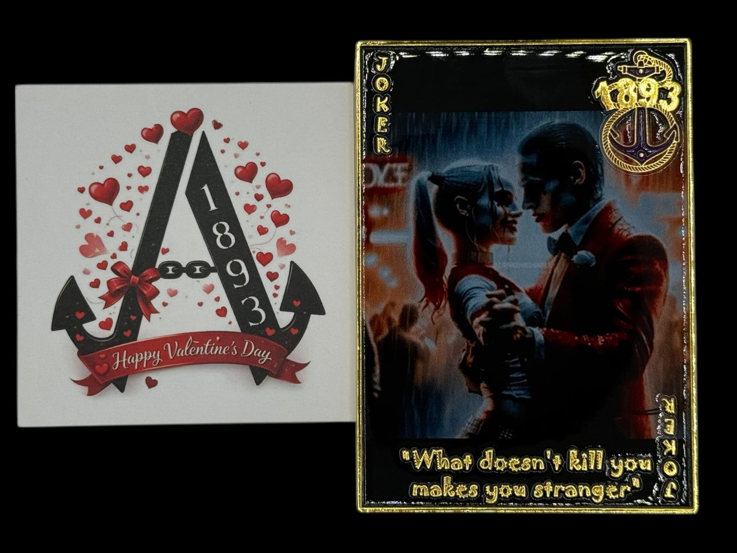 Joker and Harley Quinn Card Vday