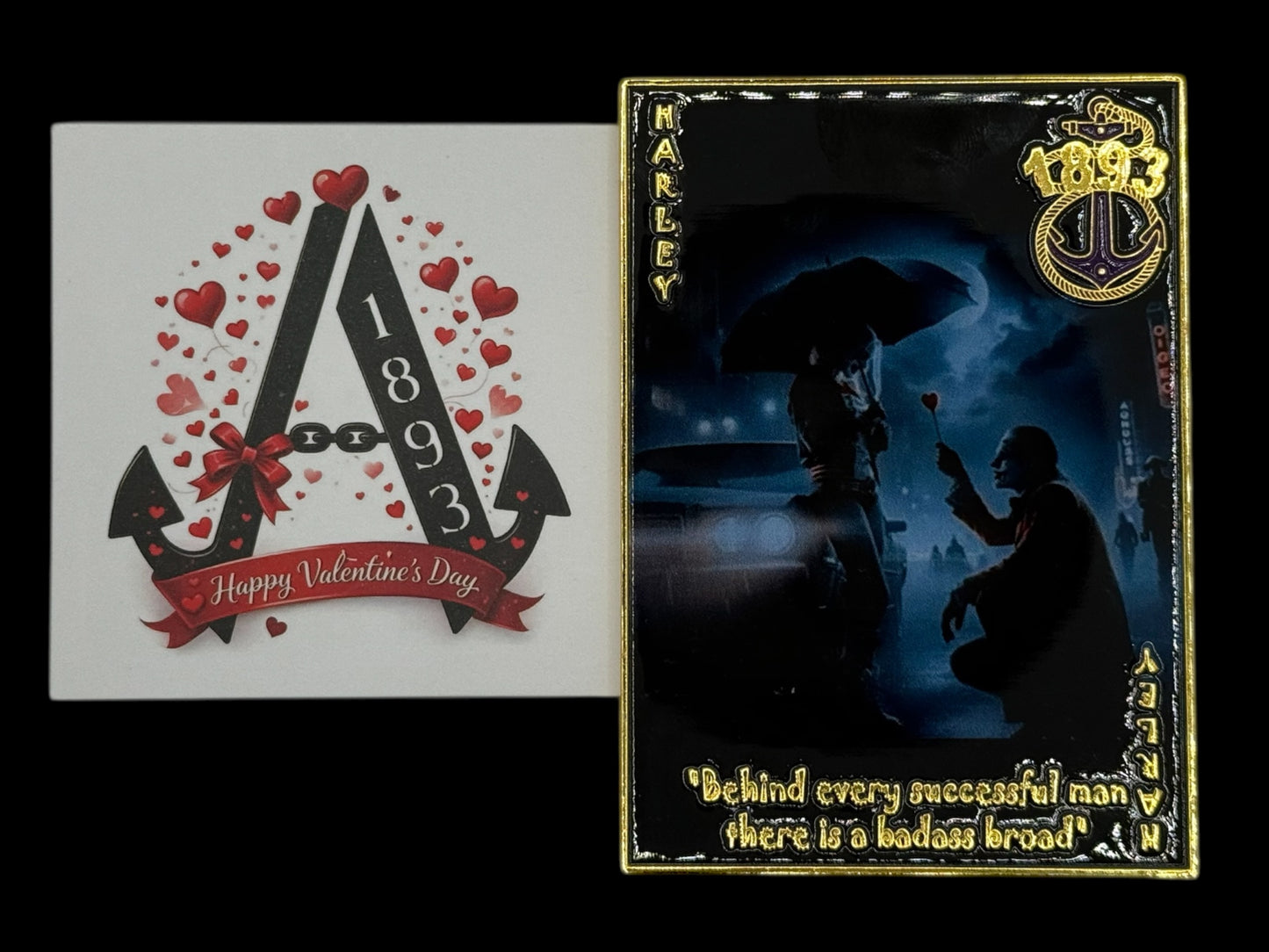 Joker and Harley Quinn Card Vday