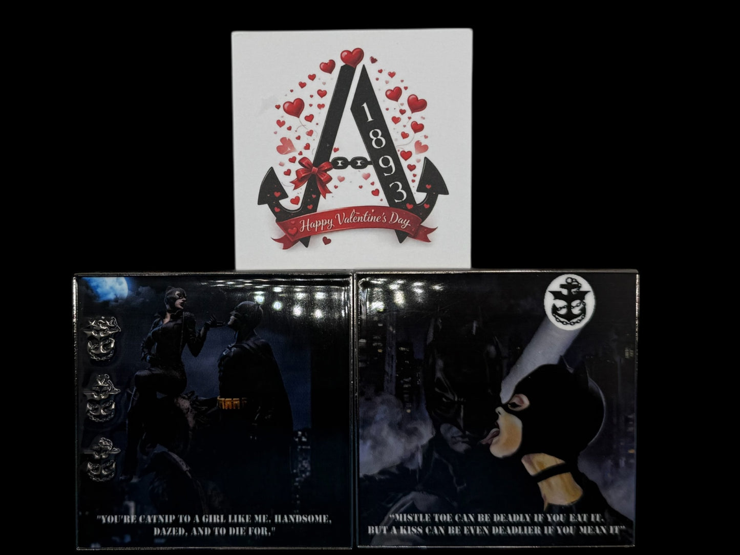 Dark Knight and Catwoman Vday card