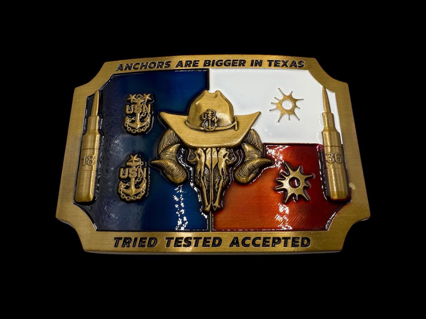 TEXAS PRIDE BUCKLE