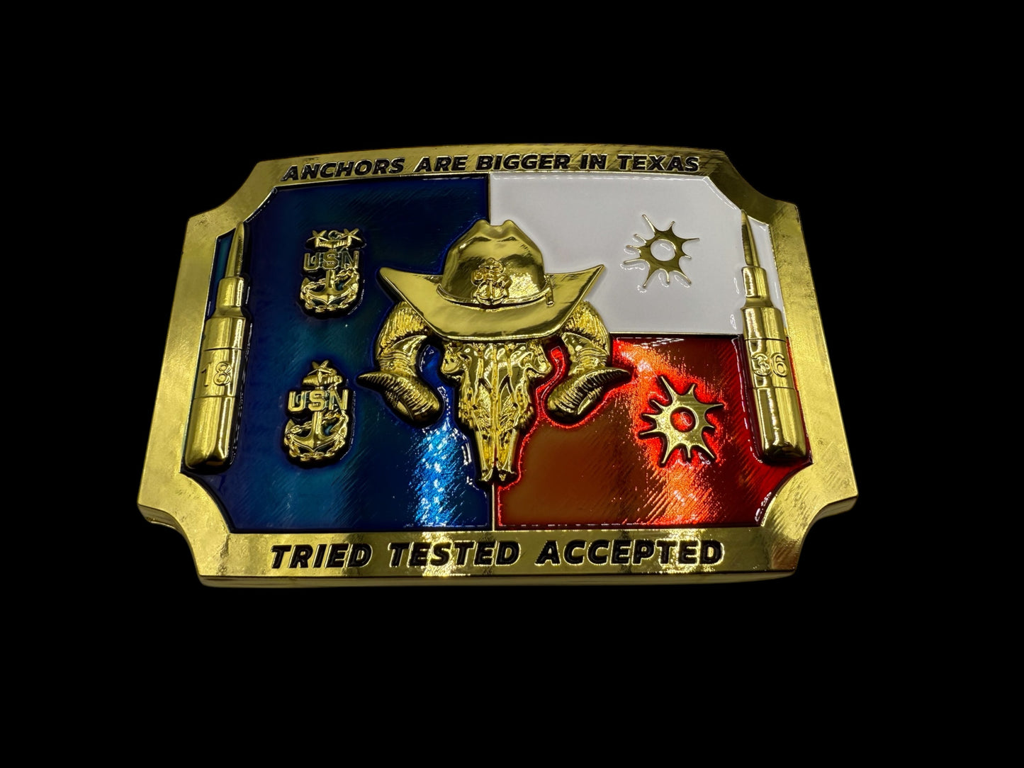 TEXAS PRIDE BUCKLE