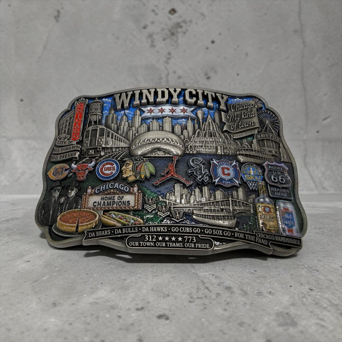 Windy City Belt Buckles Petty Officer and Chief