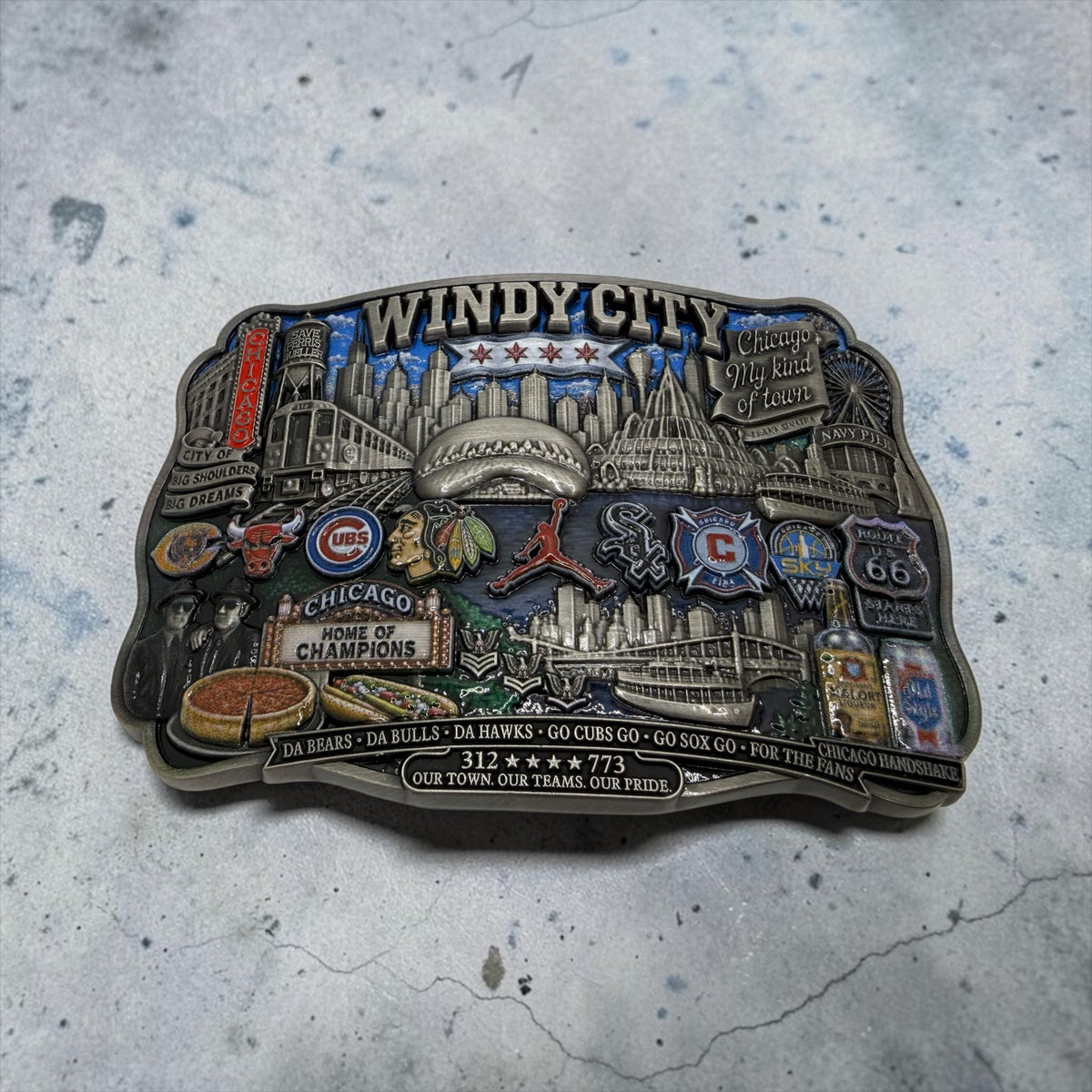 Windy City Belt Buckles Petty Officer and Chief