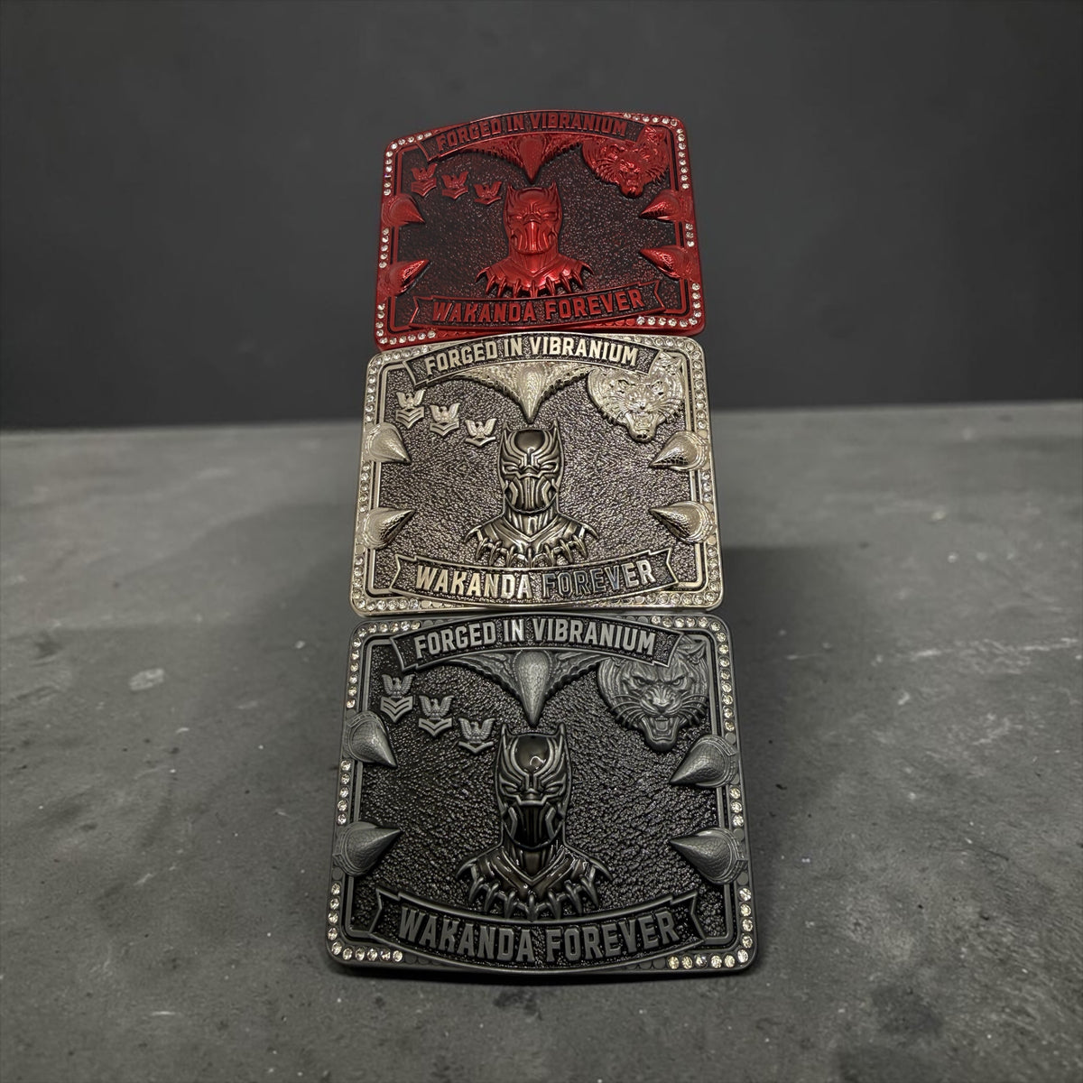 Wakanda Forever Petty Officer Belt Buckles