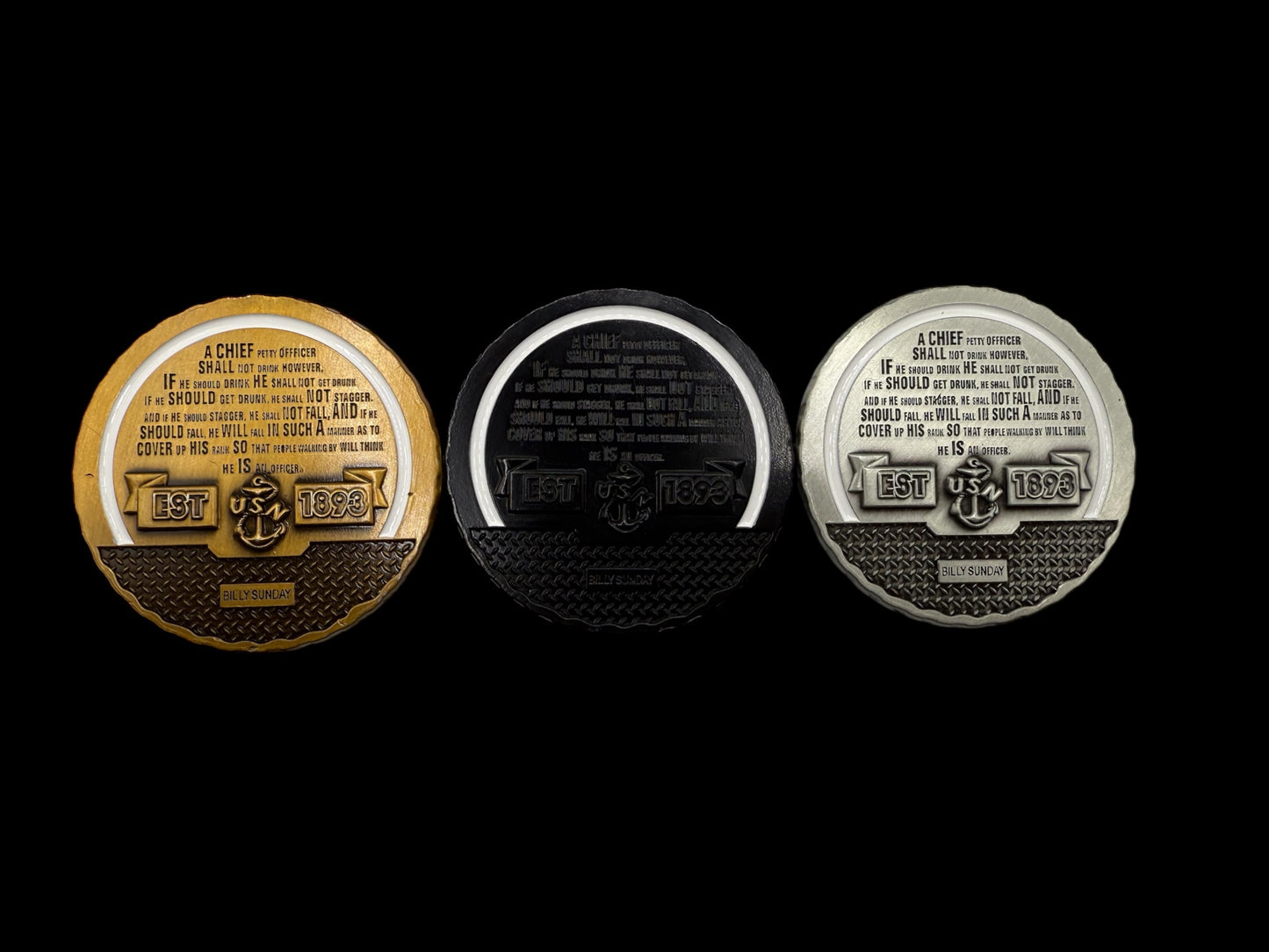 Georgia Bulldogs billy sundays challenge coins