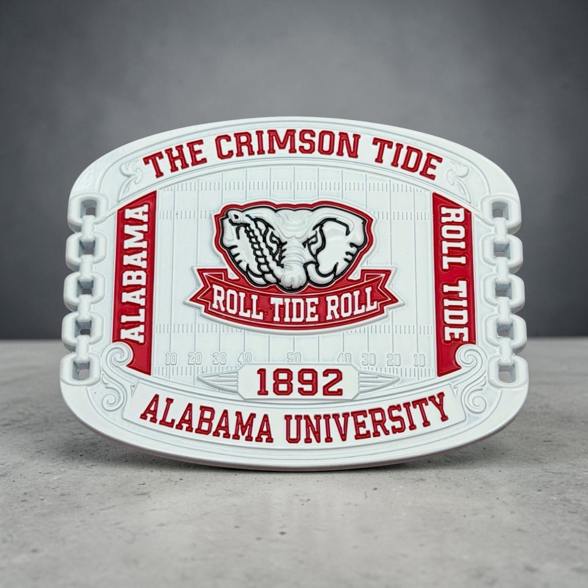 ROLL TIDE ROLL BAMA BUCKLES