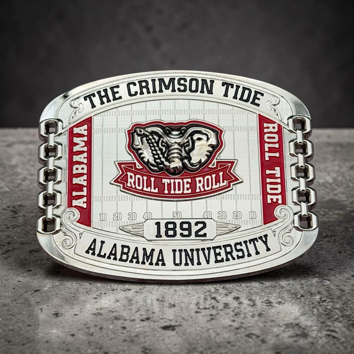 ROLL TIDE ROLL BAMA BUCKLES