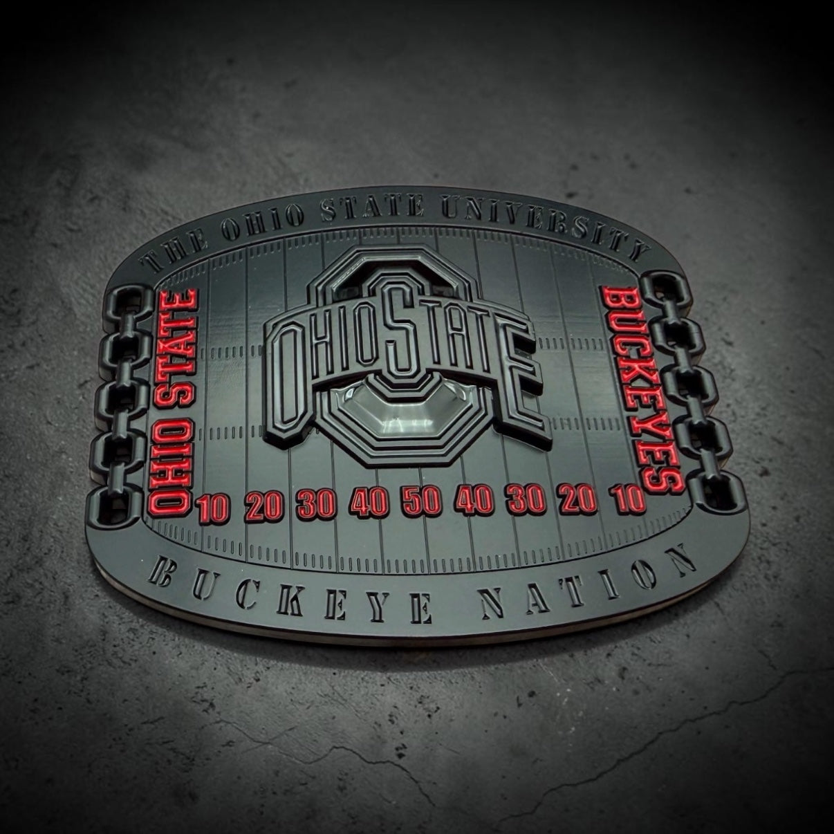 OS Buckeyes Belt Buckles