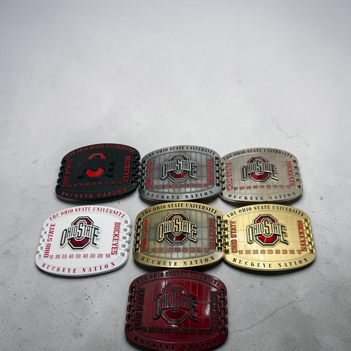 OS Buckeyes Belt Buckles