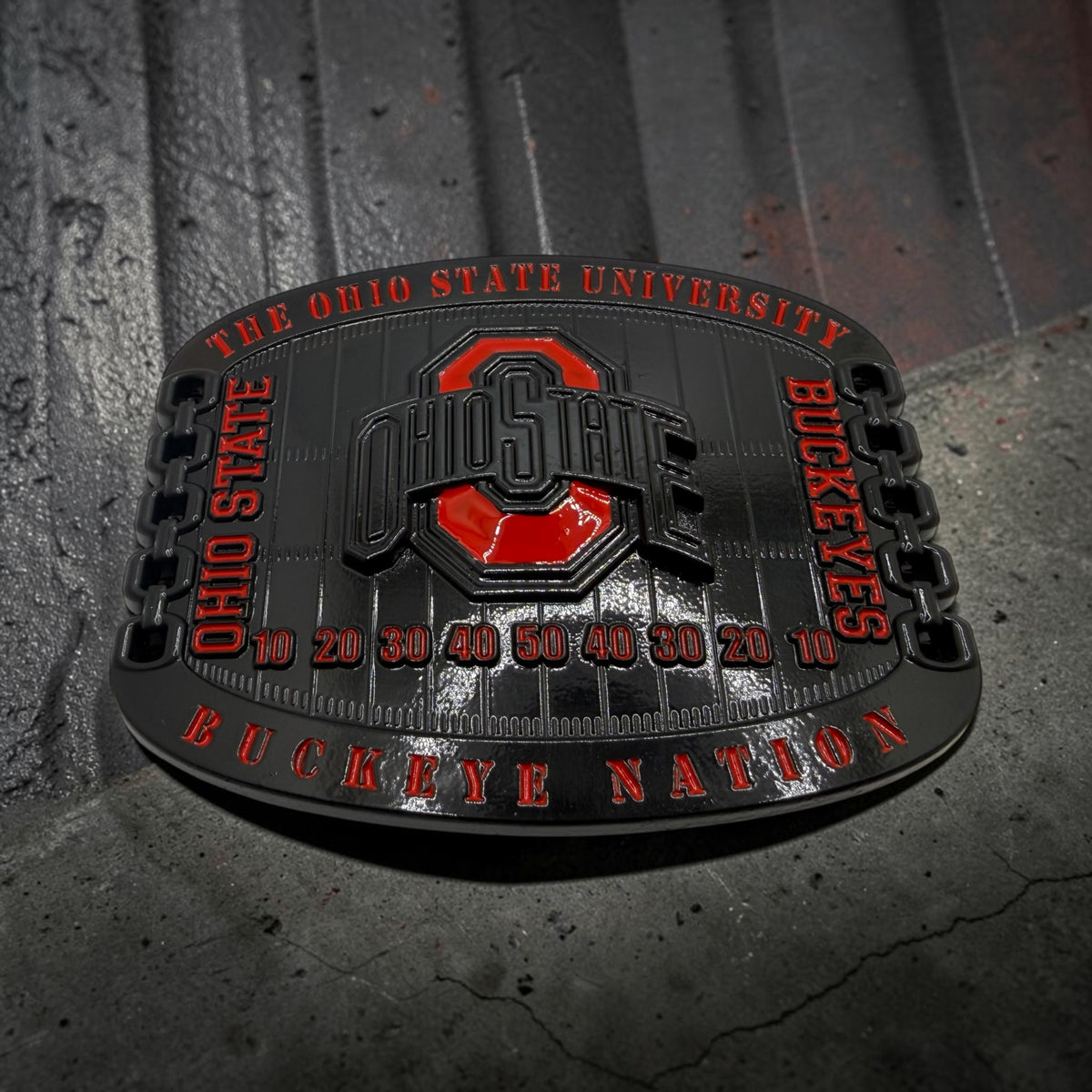 OS Buckeyes Belt Buckles