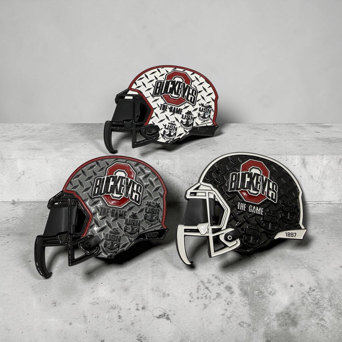 Ohio State bottle opener helmets