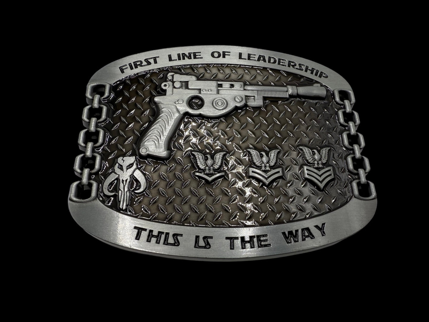 E6 and Below Mando Belt Buckle