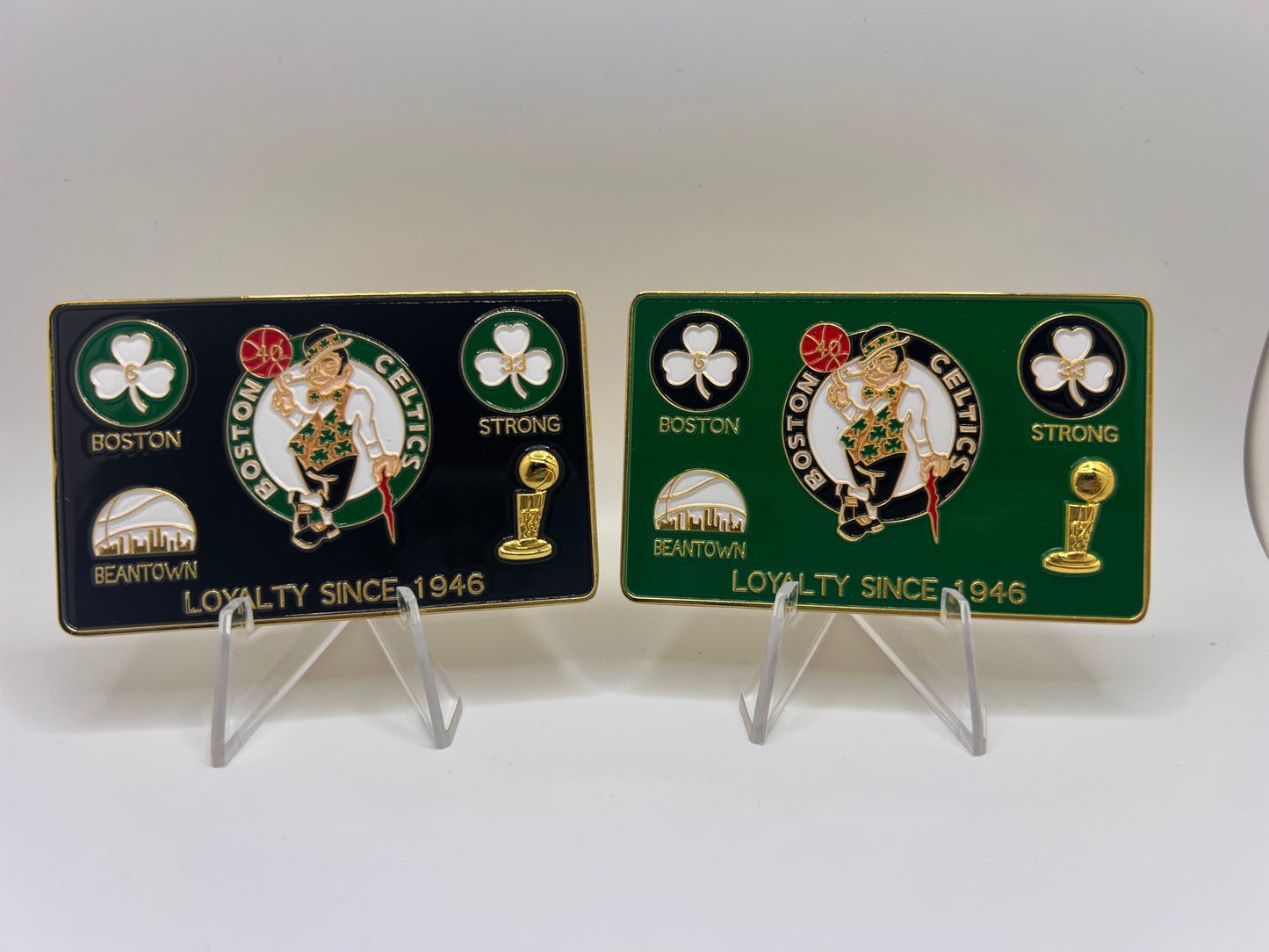 Celtics Loyalty card 18 Championships