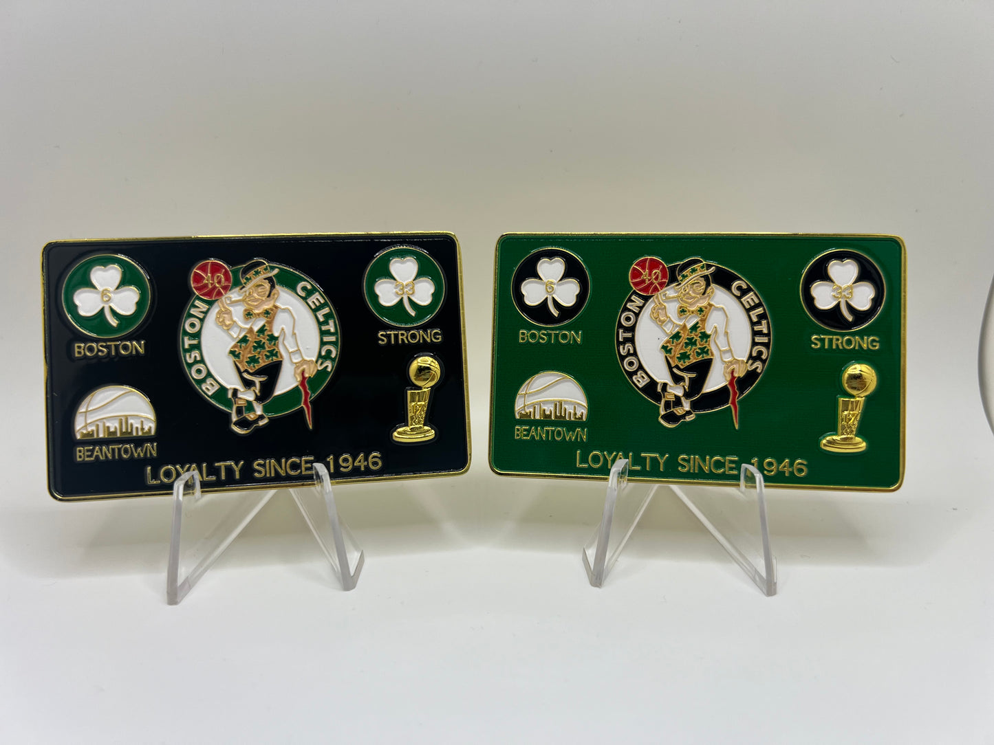 Celtics Loyalty card 18 Championships