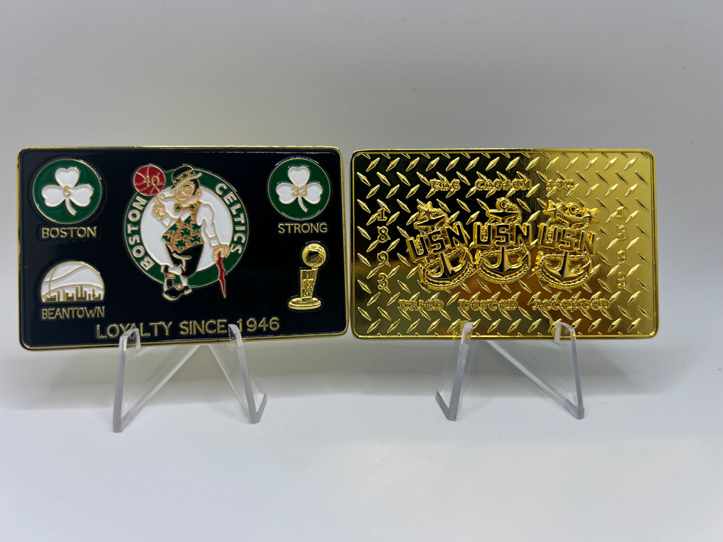 Celtics Loyalty card 18 Championships