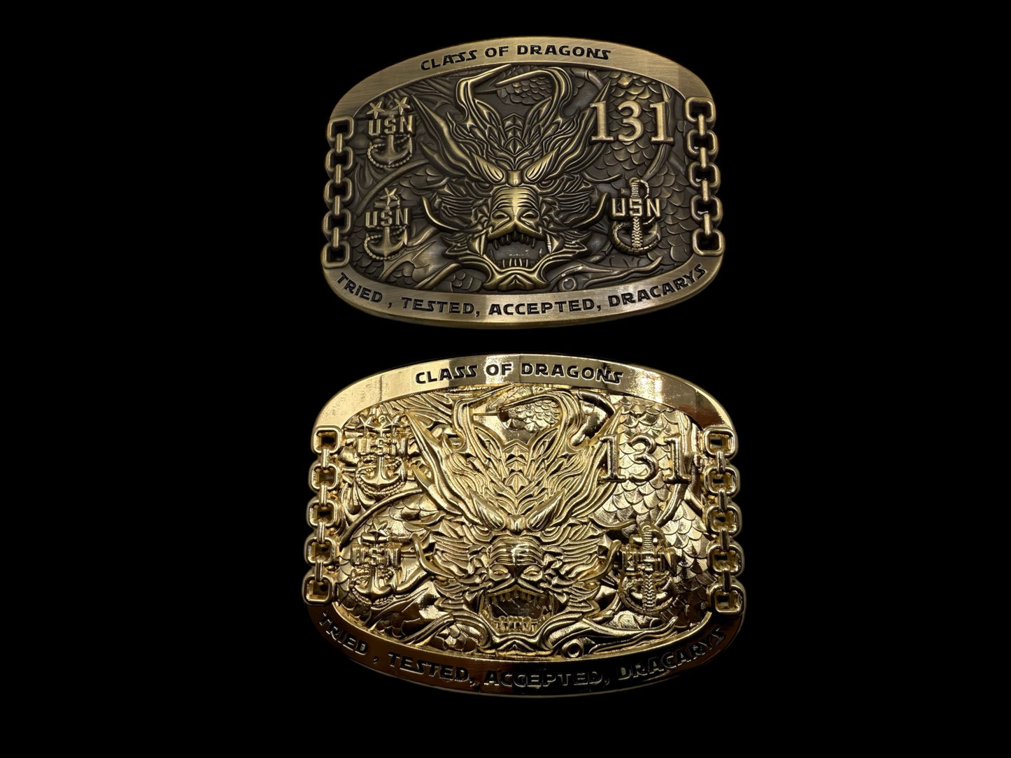 Class 131 Dracarys Belt Buckle