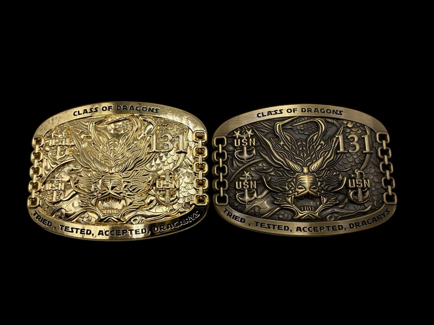 Class 131 Dracarys Belt Buckle