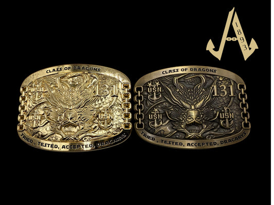 Class 131 Dracarys Belt Buckle