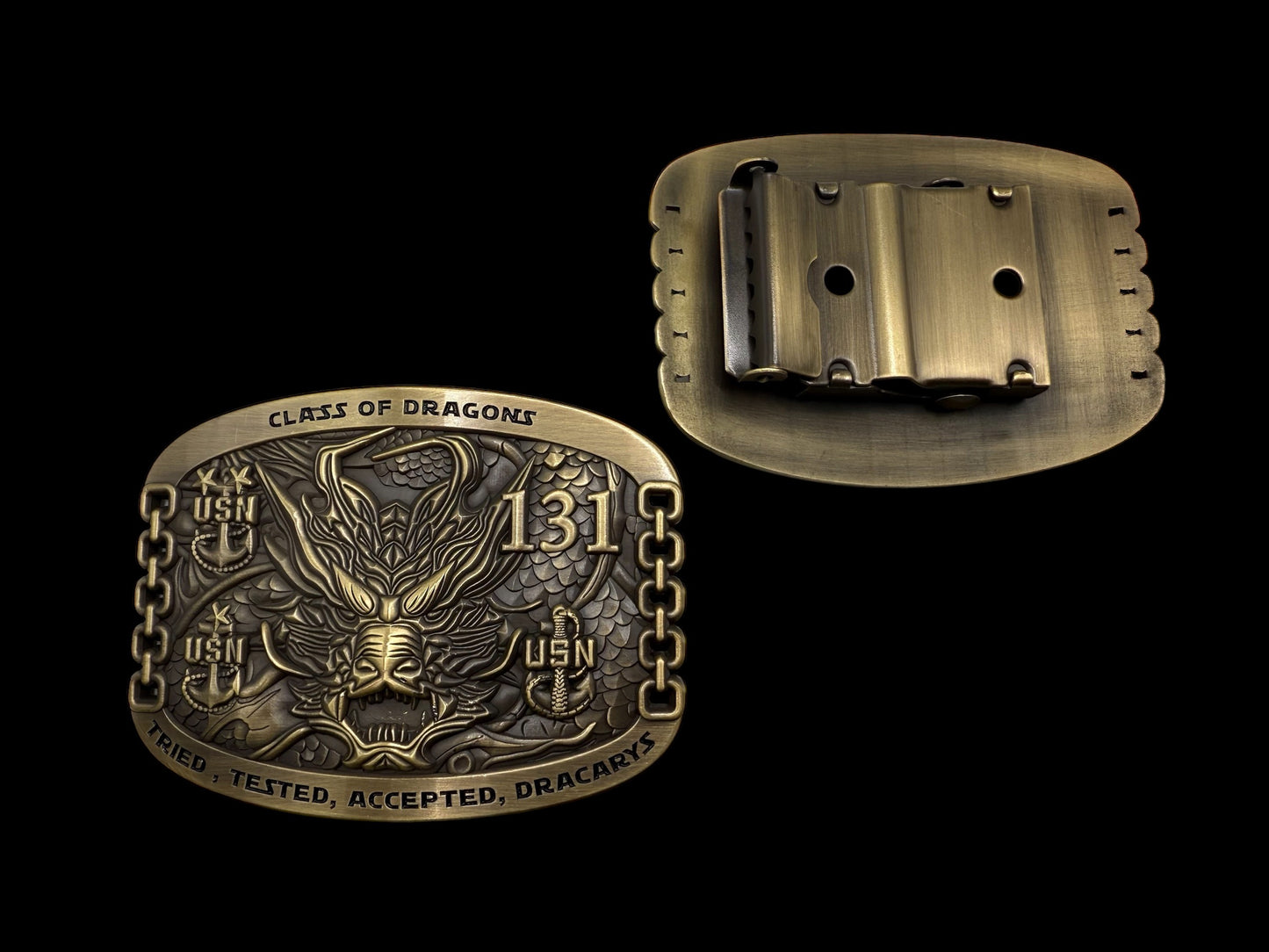Class 131 Dracarys Belt Buckle