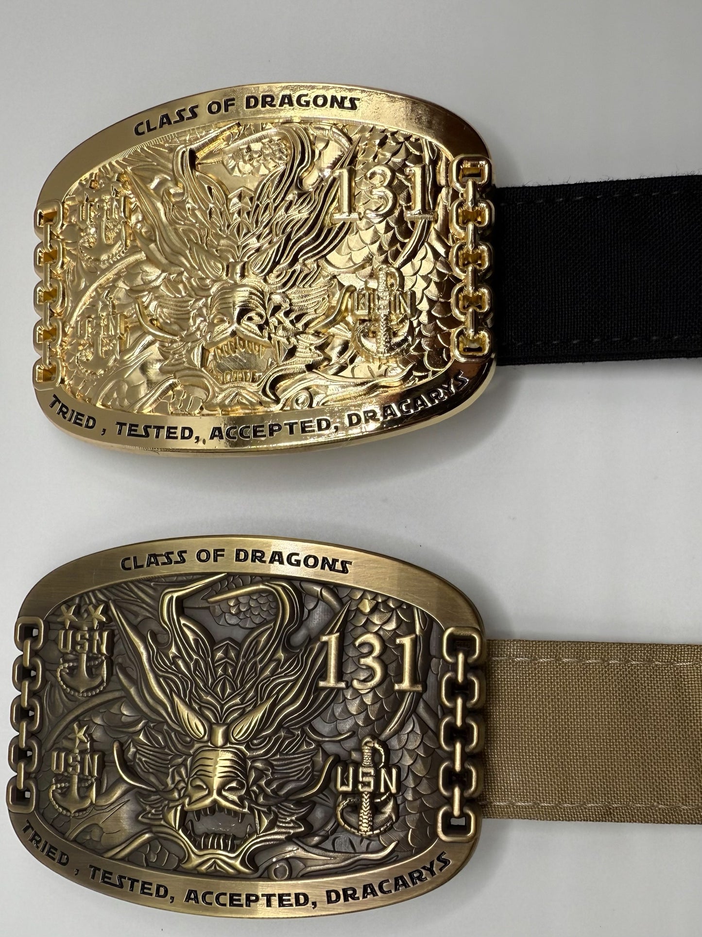 Class 131 Dracarys Belt Buckle