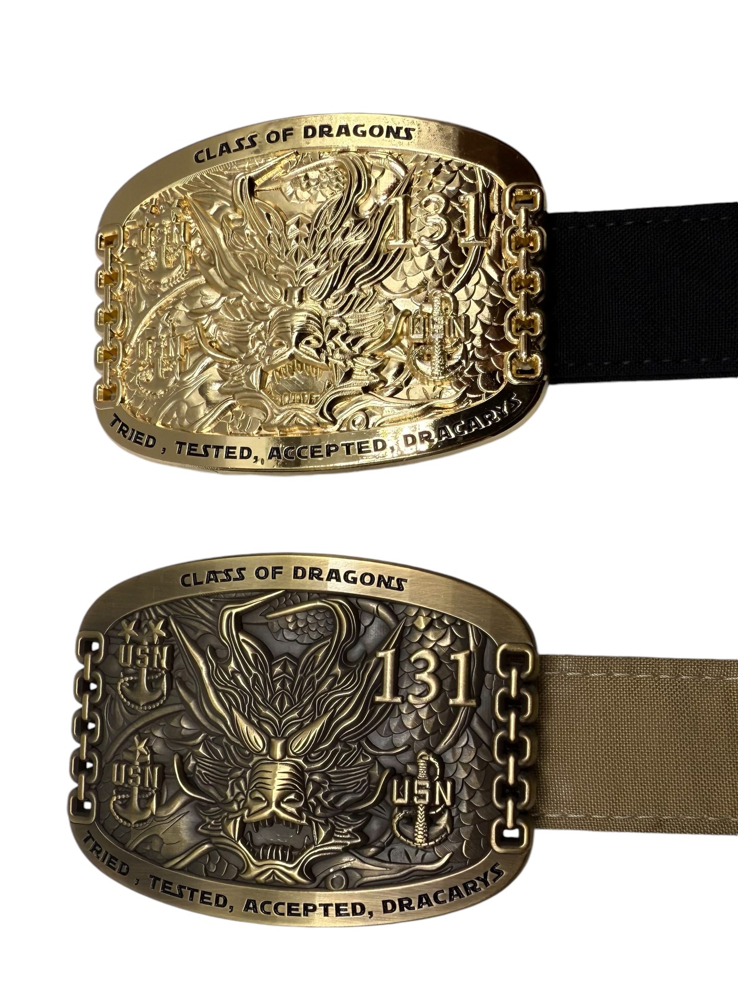 Class 131 Dracarys Belt Buckle