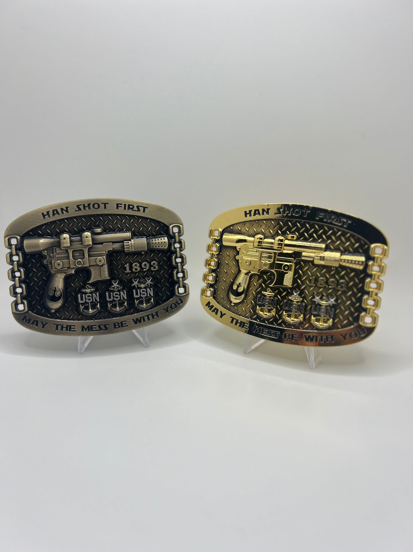 Han Shot First Belt Buckle