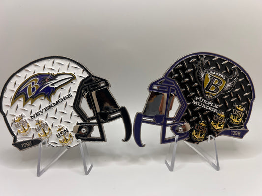RAVENS FACEMASK BOTTLE OPENER