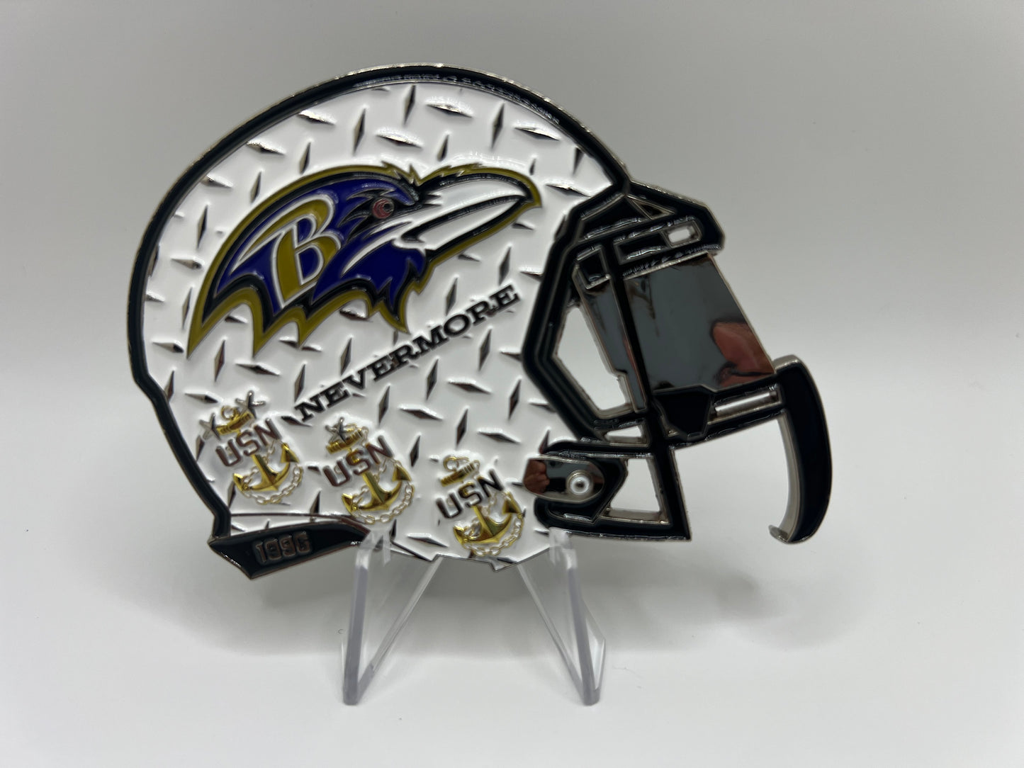 RAVENS FACEMASK BOTTLE OPENER