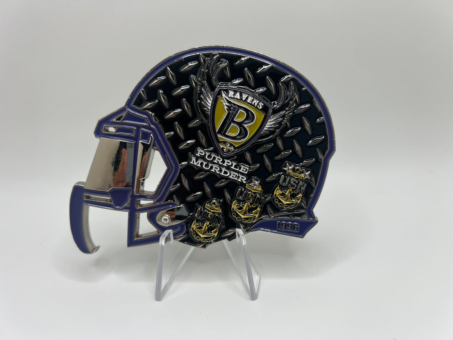 RAVENS FACEMASK BOTTLE OPENER