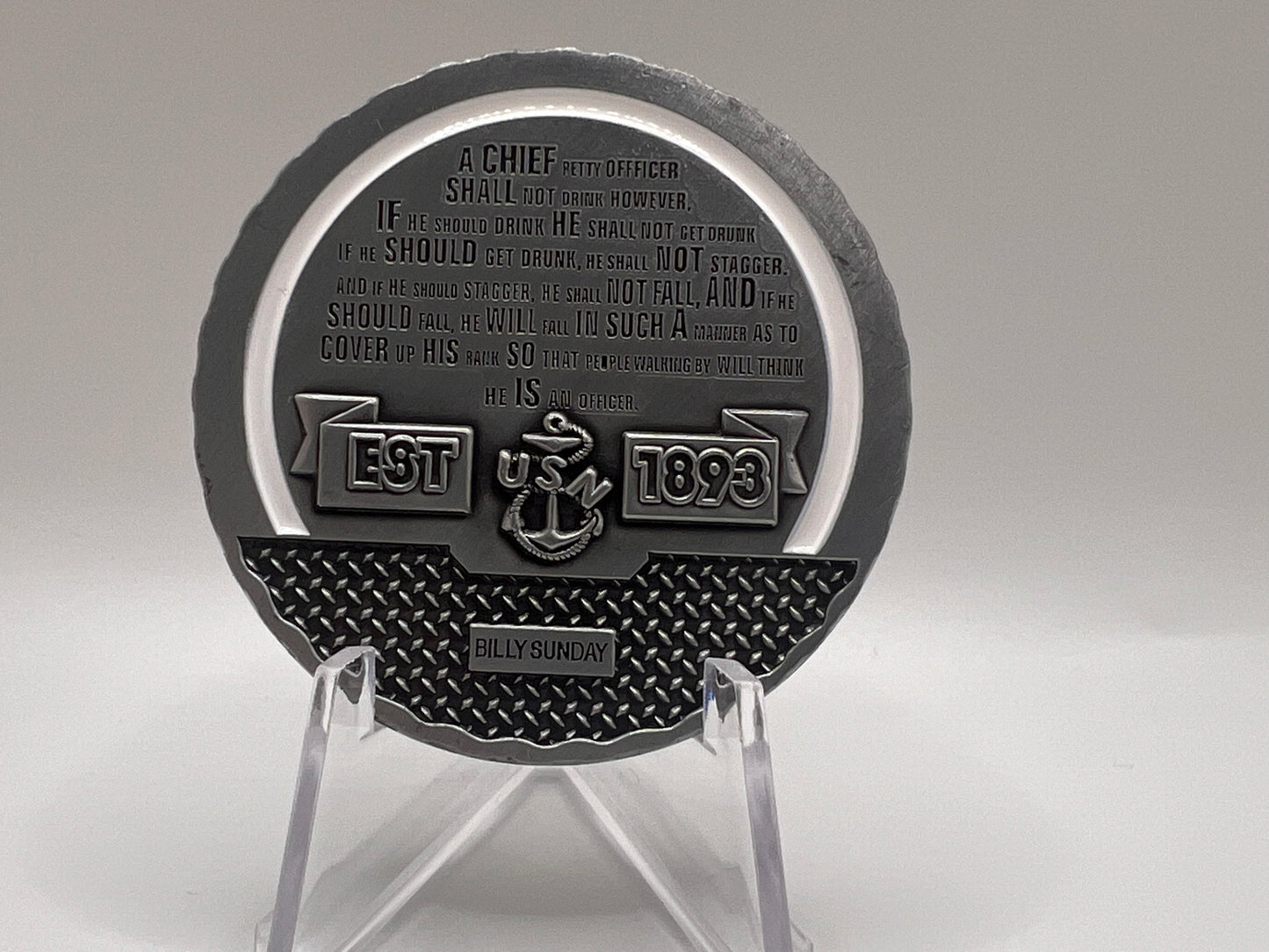 Billy Sunday Bottle Cap