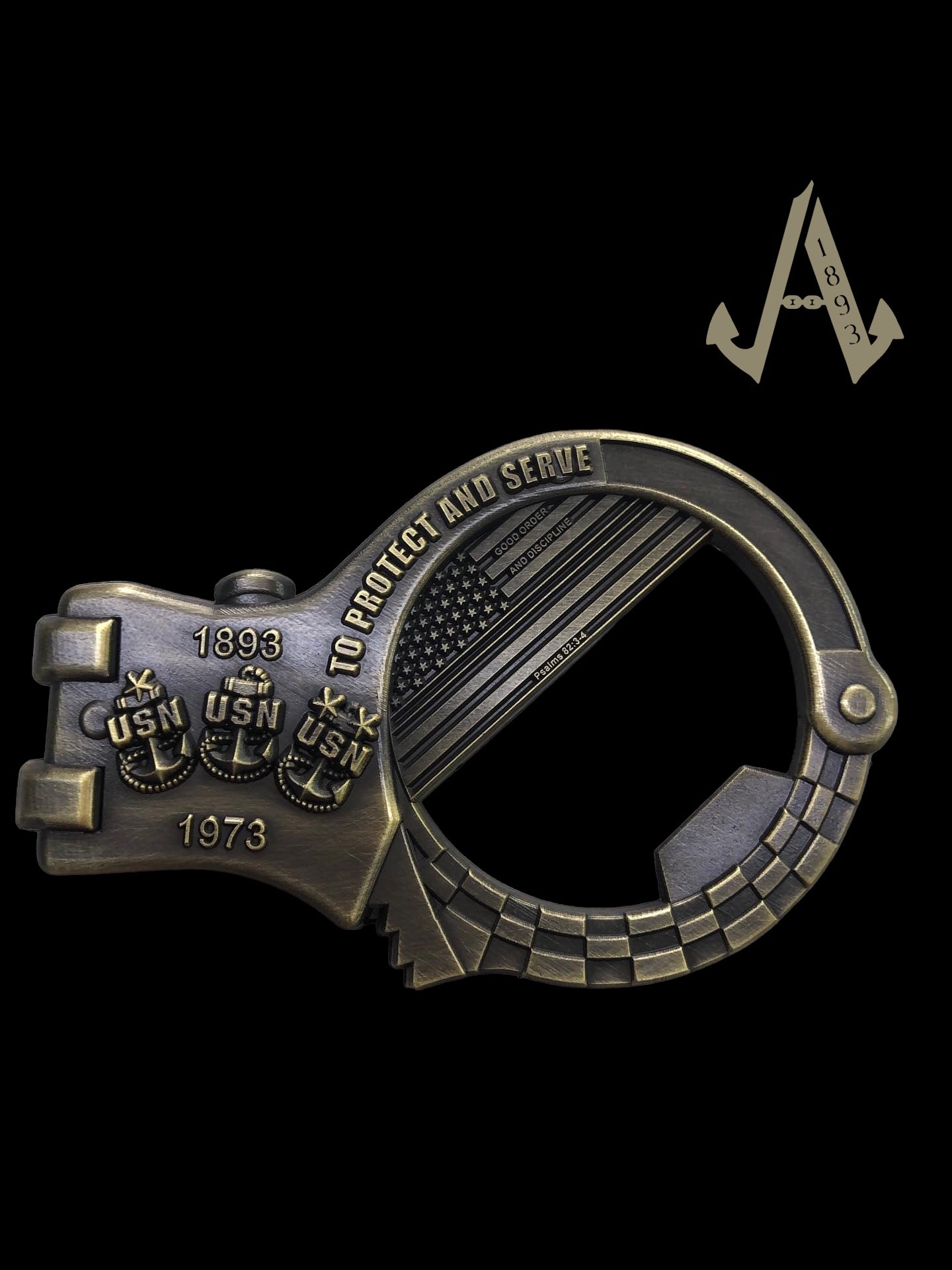 Master at arms bottle openers