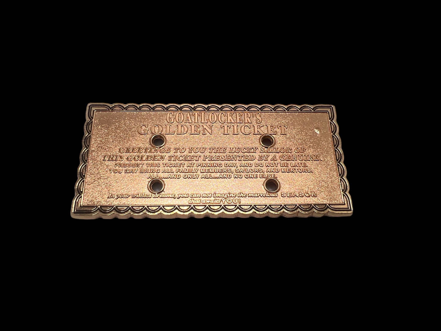 Golden Tickets Anchor Holders