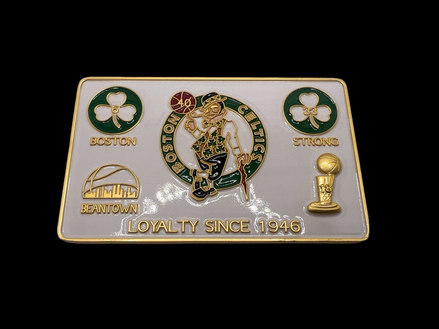 Celtics Loyalty card 18 Championships