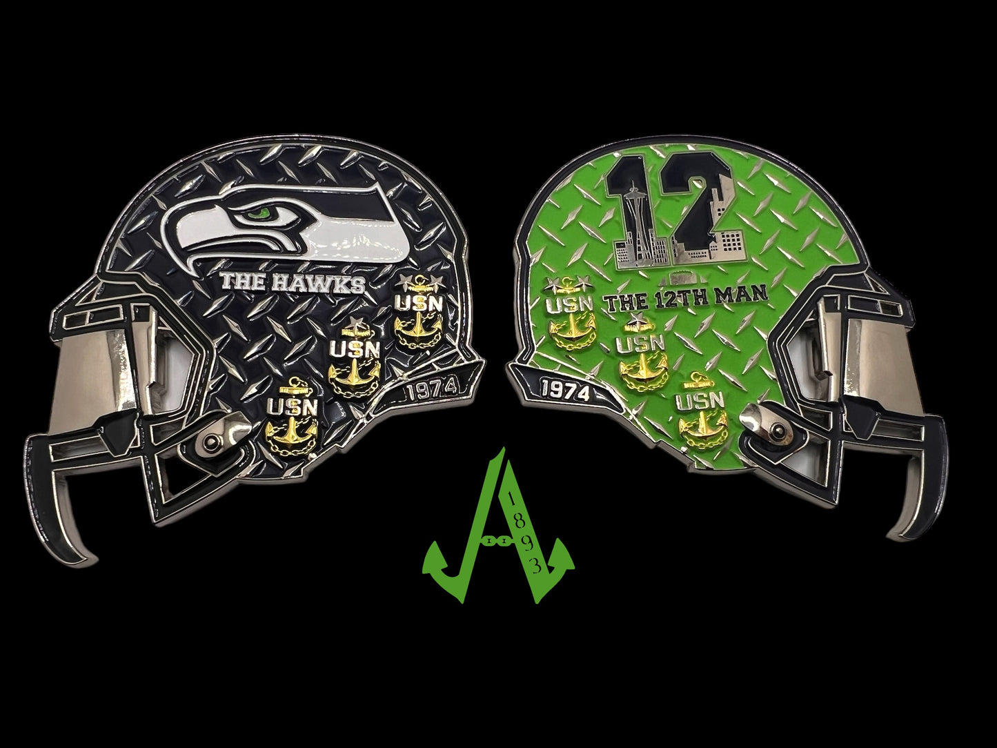 The 12TH Man Glow in the Dark Seattle Bottle Opener