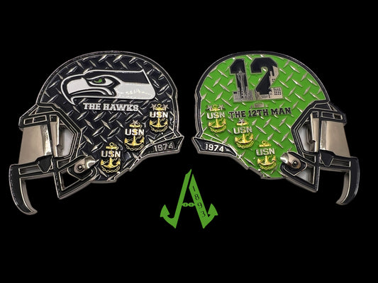The 12TH Man Glow in the Dark Seattle Bottle Opener