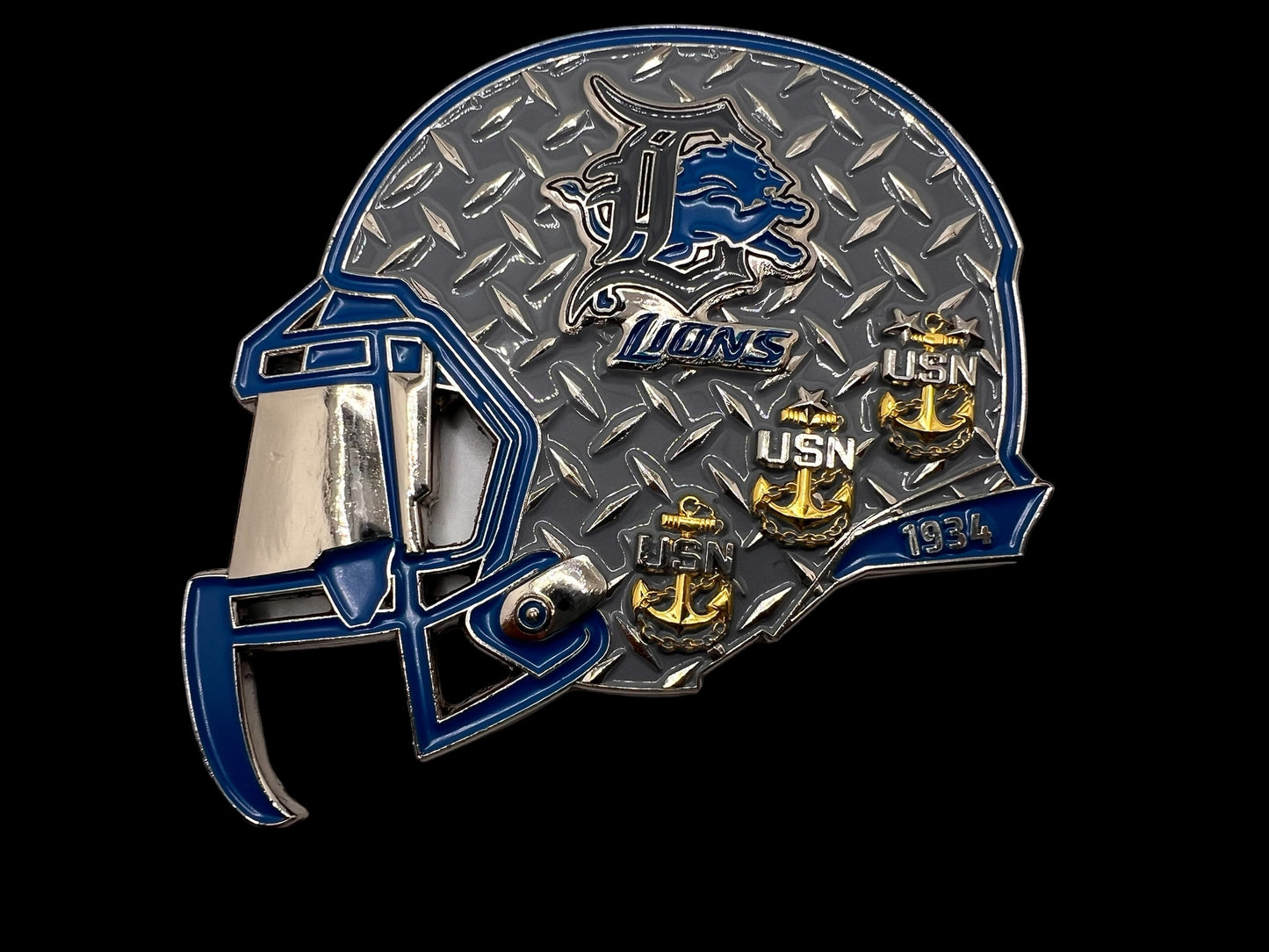 Lions Helmet Bottle Opener