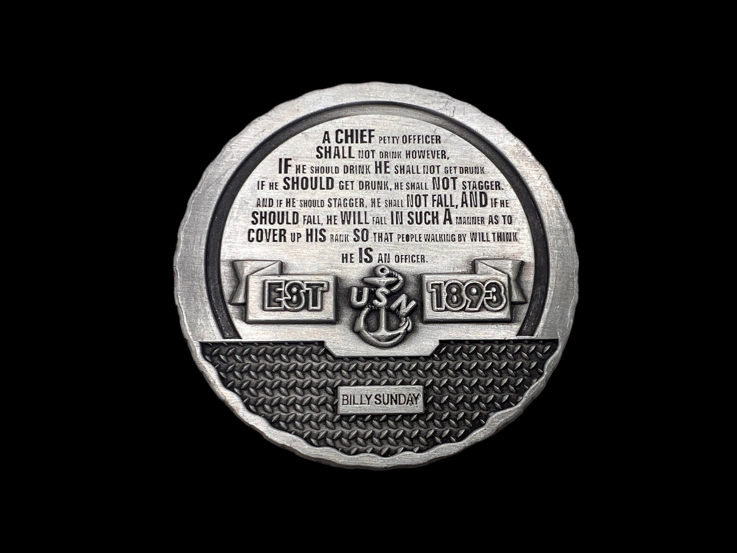 Let's Go Mets Billy Sunday bottle cap