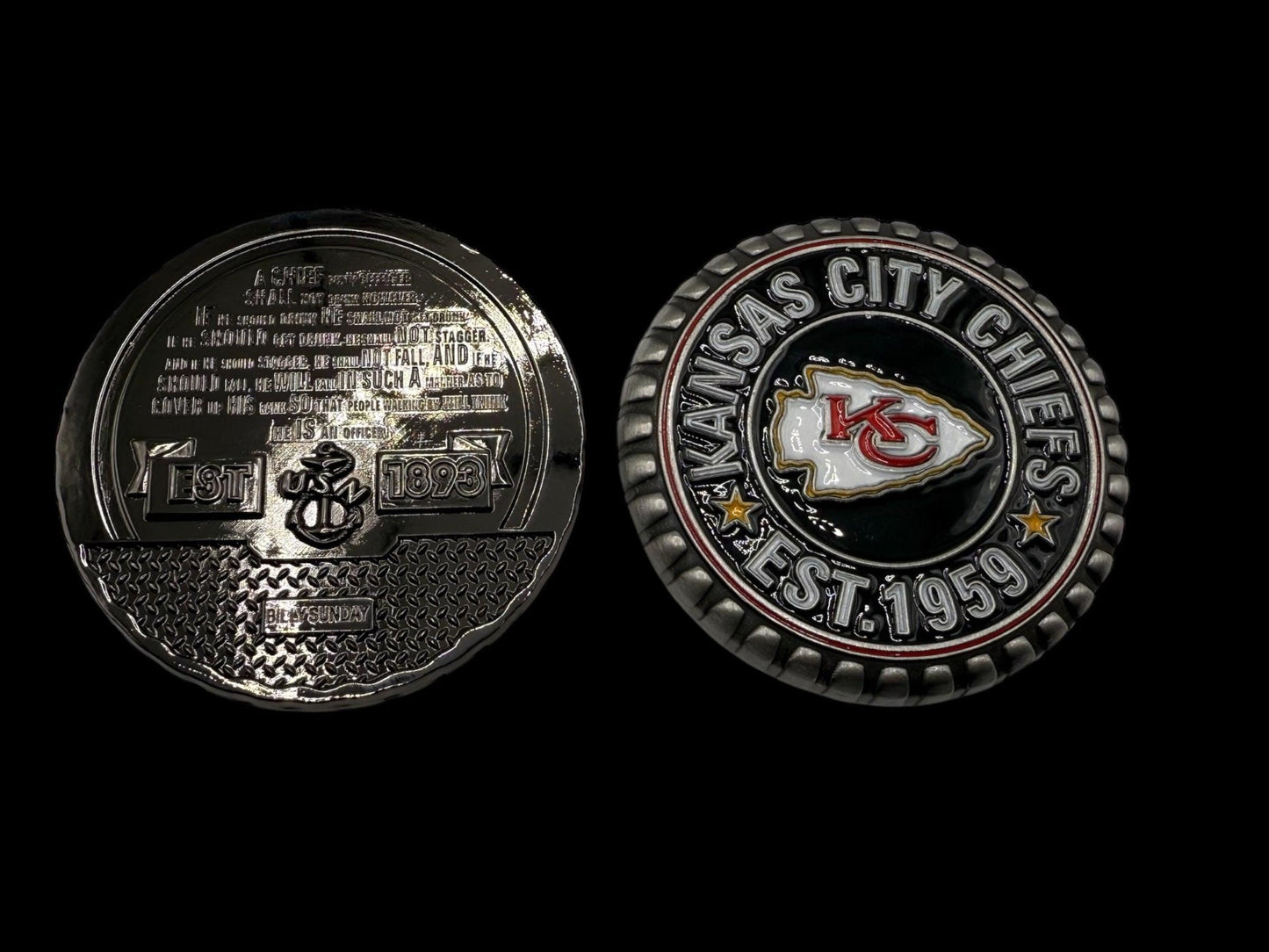 Kansas City Billy Sundays Bottle caps